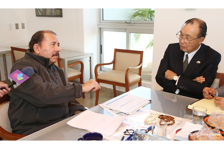 Presidente Daniel sostiene encuentro con representantes del grupo empresarial japonés Yazaki Corporation