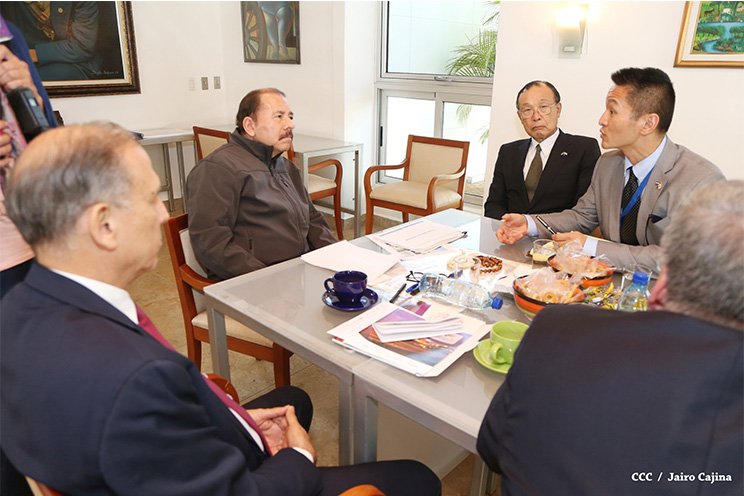 Presidente Daniel sostiene encuentro con representantes del grupo empresarial japonés Yazaki Corporation