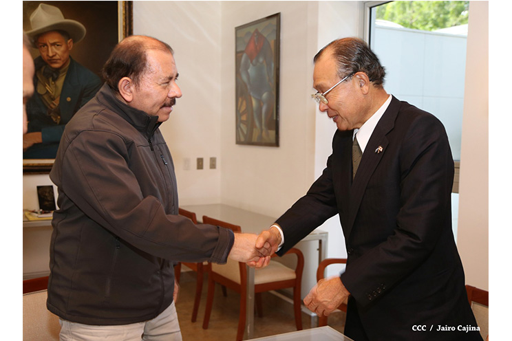 Presidente Daniel sostiene encuentro con representantes del grupo empresarial japonés Yazaki Corporation