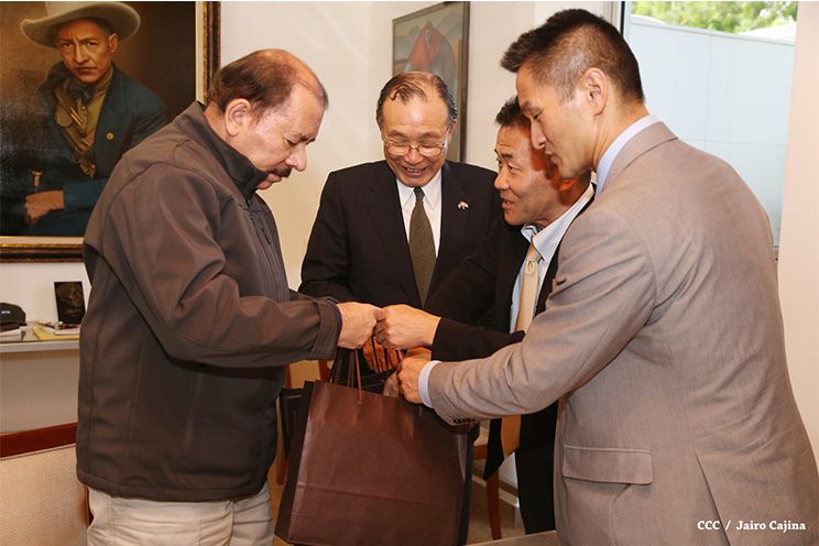 Presidente Daniel sostiene encuentro con representantes del grupo empresarial japonés Yazaki Corporation