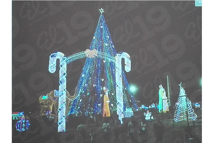 Alcaldía de Managua y Enatrel anuncian instalación de adornos navideños en diversos puntos de la capital