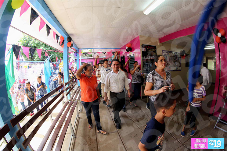 Gobierno Sandinista mejora condiciones de unidad de salud en el Reparto Schick
