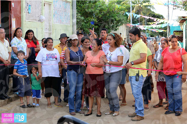 ALMA inaugura mejoramiento vial en la cuarta etapa del Barrio Hialeah