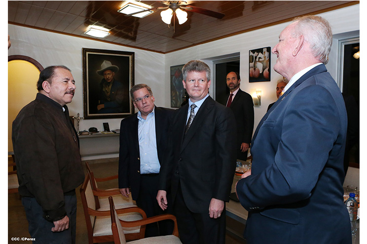Presidente Daniel se reúne con empresarios de la Asociación de Zonas Francas de las Américas