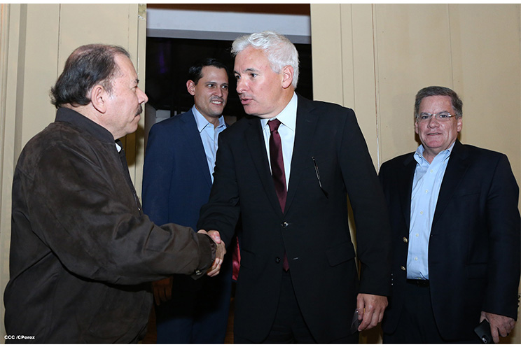 Presidente Daniel se reúne con empresarios de la Asociación de Zonas Francas de las Américas
