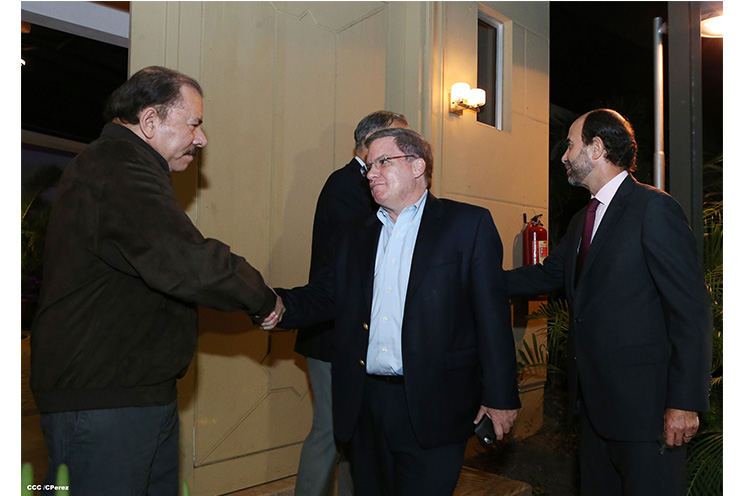 Presidente Daniel se reúne con empresarios de la Asociación de Zonas Francas de las Américas
