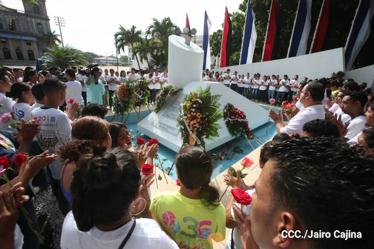 Juventud Sandinista conmemora tránsito a la inmortalidad del Comandante Carlos Fonseca Amador