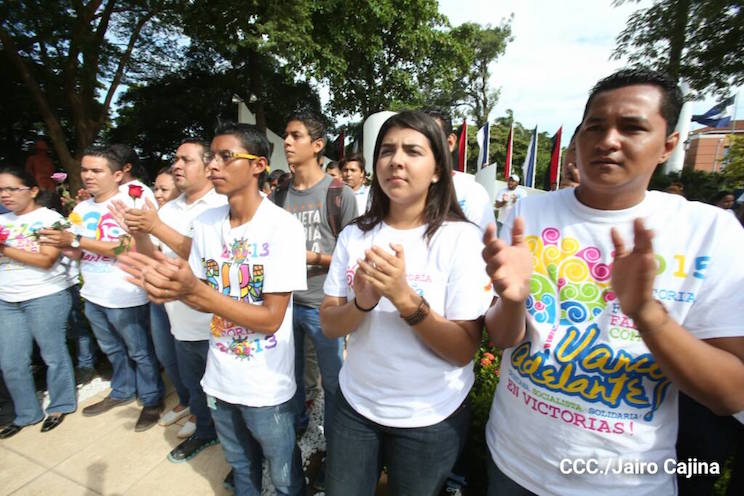 Juventud Sandinista conmemora tránsito a la inmortalidad del Comandante Carlos Fonseca Amador