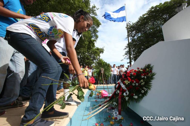 Juventud Sandinista conmemora tránsito a la inmortalidad del Comandante Carlos Fonseca Amador