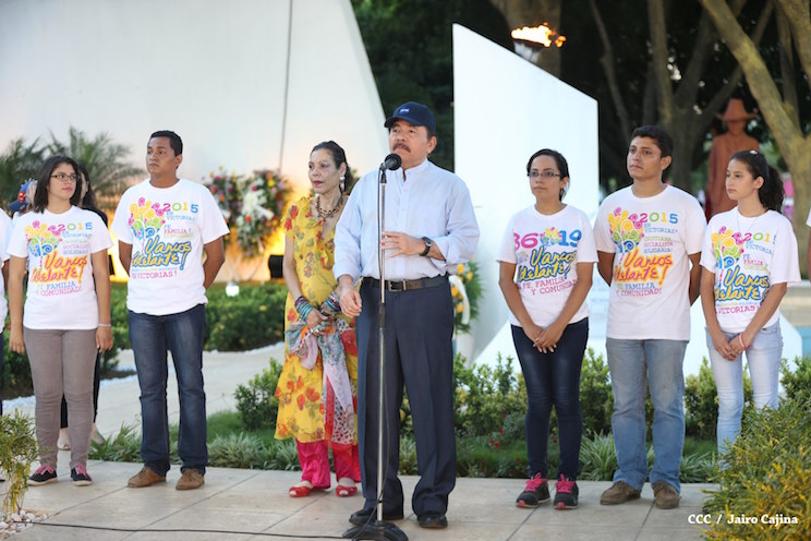 Nicaragua está comprometida con la paz