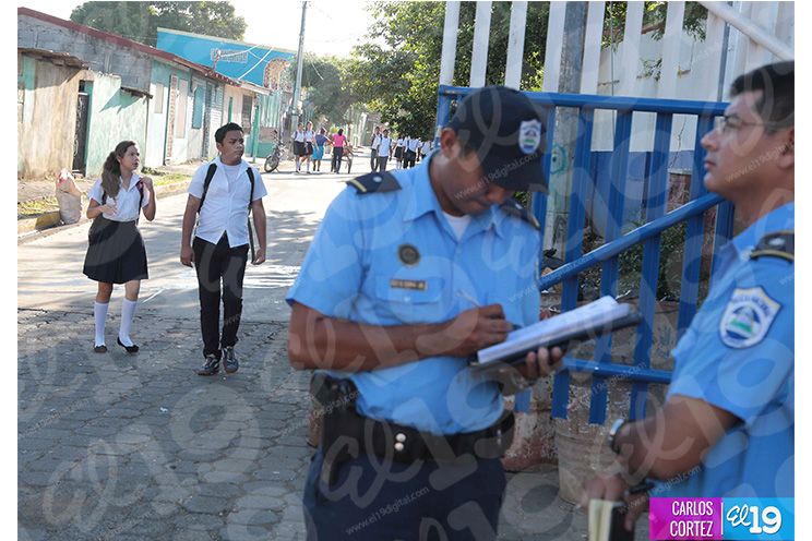 Garantizan seguridad en centros educativos