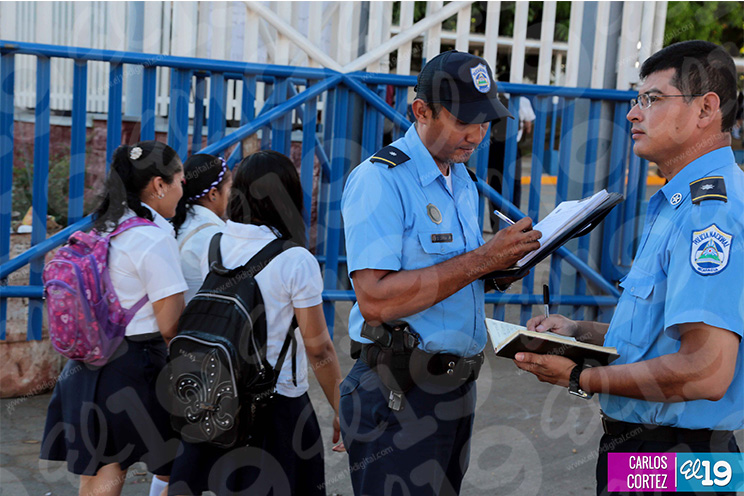 Garantizan seguridad en centros educativos