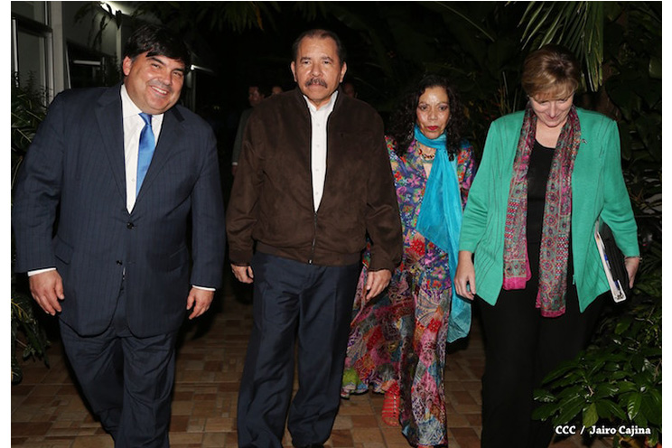 Presidente Daniel y Compañera Rosario sostienen encuentro con el Subsecretario Adjunto de Estados Unidos, Francisco Palmieri