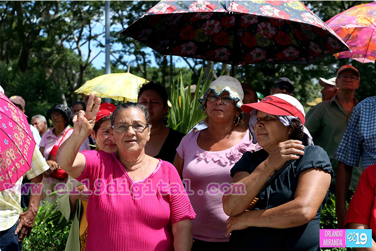 Adultos Mayores reconocen avances y saludan al Presidente Daniel por su cumpleaños