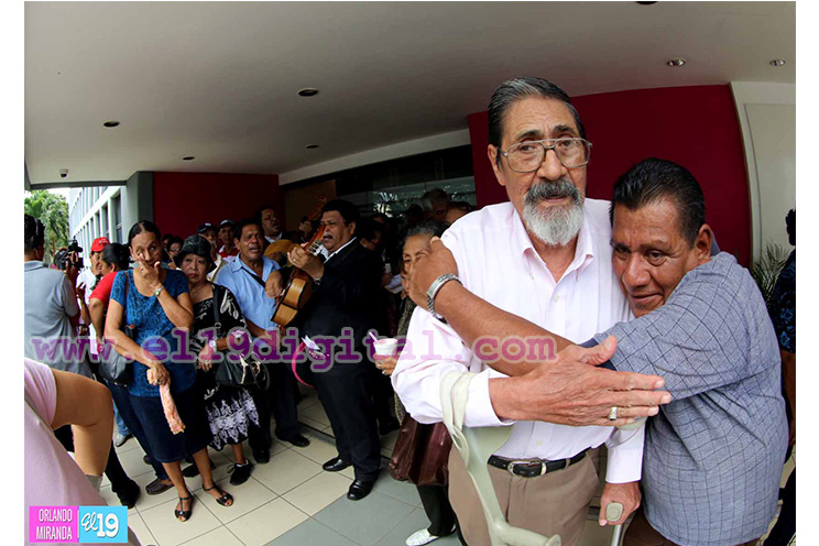Adultos Mayores reconocen avances y saludan al Presidente Daniel por su cumpleaños
