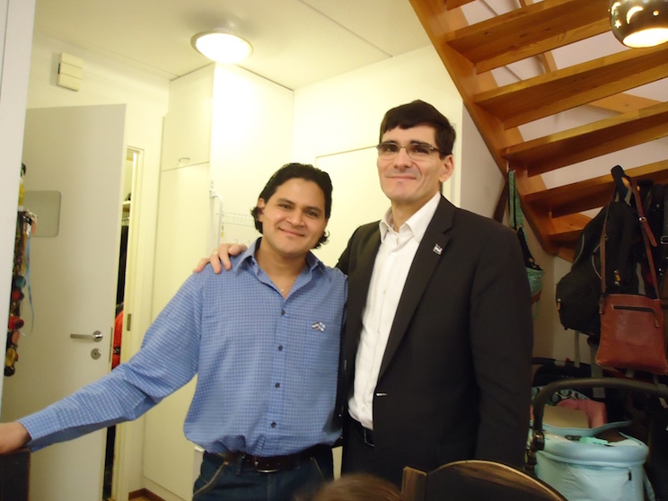 Javier González, orgullo teustepeño en Järvenpää, Finlandia