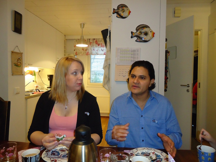 Javier González, orgullo teustepeño en Järvenpää, Finlandia