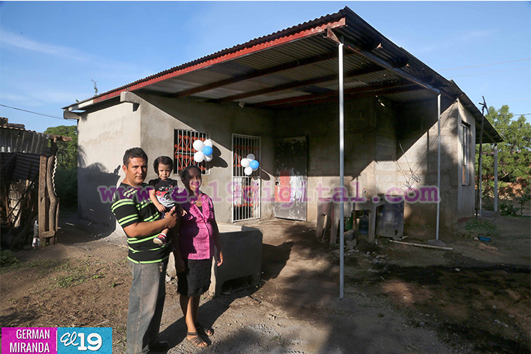 Familias de San Rafael del Sur habitan en mejores condiciones gracias a Invur y Cemex