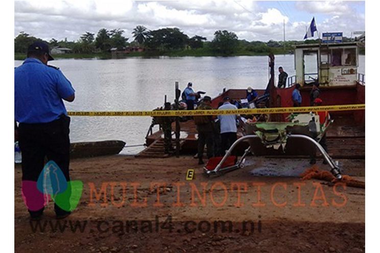 Helicóptero se precipita en la zona de San Carlos, Río San Juan