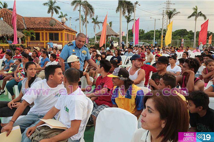 Policía y MCLR realizan Festival Cultural Juvenil