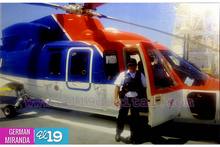 Lloran la partida de Juan Francisco Lemus, piloto del helicóptero precipitado en el Río San Juan