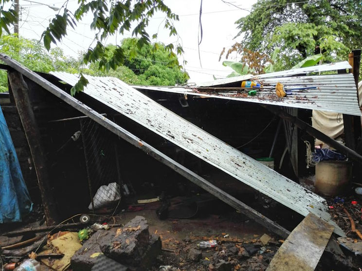 Alcaldía de Managua brinda acompañamiento solidario a familias afectadas por lluvias
