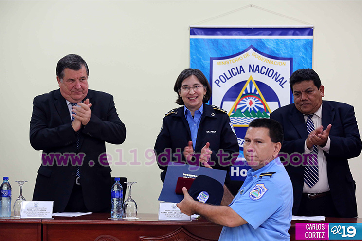 Clausuran curso de capacitación de control de tráfico de drogas