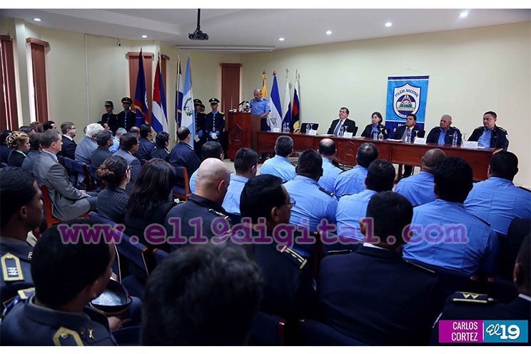 Clausuran curso de capacitación de control de tráfico de drogas