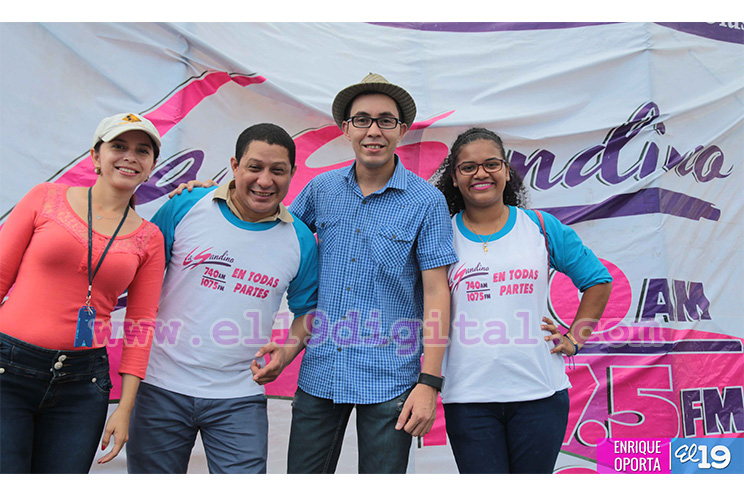 Radio Sandino celebra 38 aniversario junto al pueblo