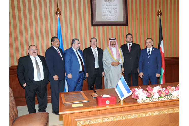 Nicaragua y Kuwait firman varios acuerdos durante visita de delegación de alto nivel