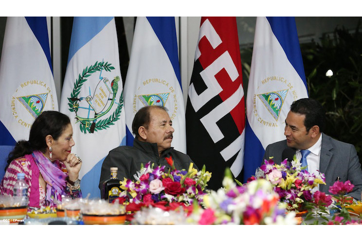 Daniel y Rosario se reúnen con presidente electo de Guatemala, Jimmy Morales