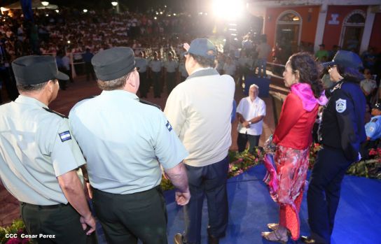 Daniel y Rosario conmemoran el 82 aniversario del tránsito a la inmortalidad del General Sandino