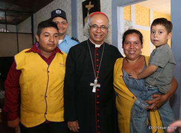 Cardenal Leopoldo Brenes celebra eucaristía en Santuario Nacional de Jesús del Rescate