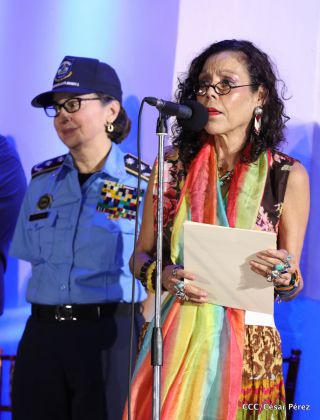 Daniel y Rosario celebran 121 Aniversario del Natalicio del General Sandino