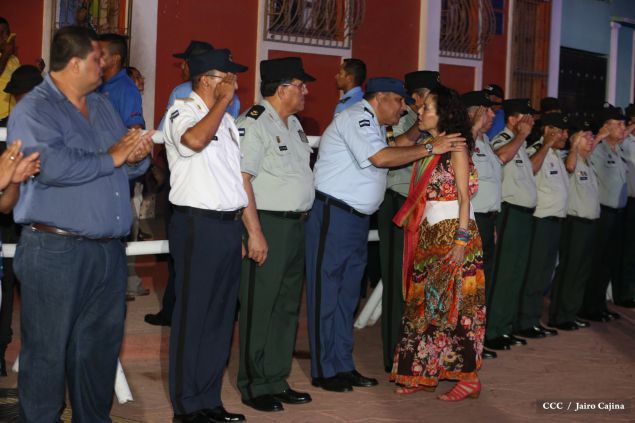 Daniel y Rosario celebran 121 Aniversario del Natalicio del General Sandino