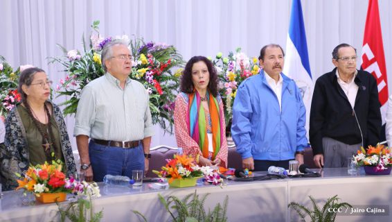 Daniel y Rosario presiden Asamblea Sandinista Nacional