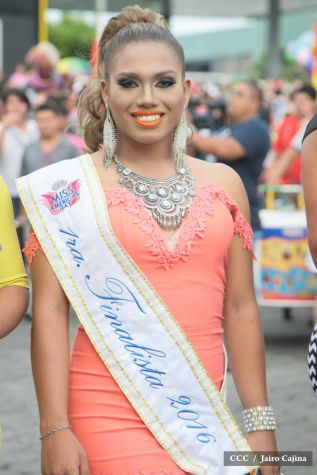 Caminata de la comunidad LGBTI en Nicaragua