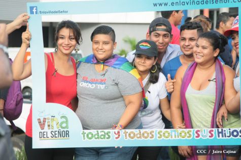 Caminata de la comunidad LGBTI en Nicaragua