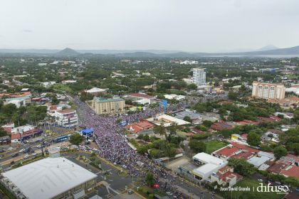 Repliegue a Masaya (FOTOS AÉREAS)