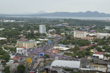 Repliegue a Masaya (FOTOS AÉREAS)