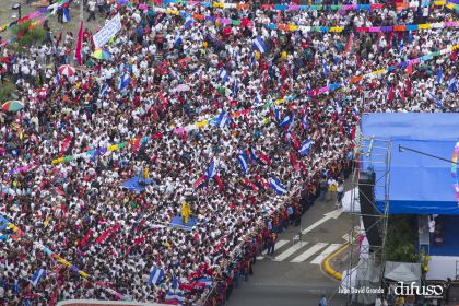 Repliegue a Masaya (FOTOS AÉREAS)