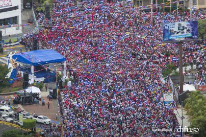 Repliegue a Masaya (FOTOS AÉREAS)