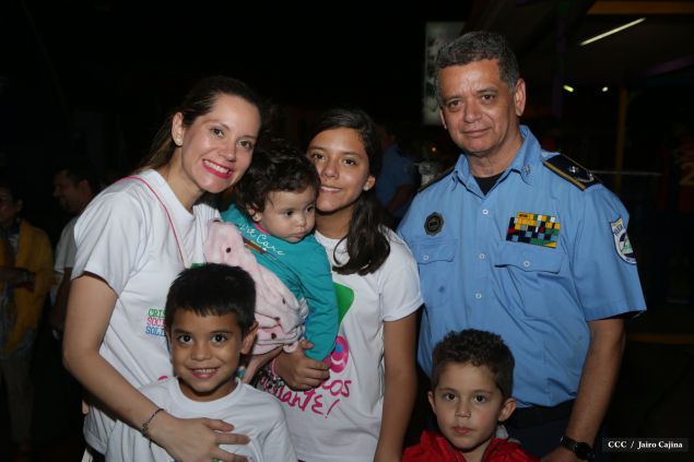 Presidente Daniel y Compañera Rosario en 37 Aniversario del Repliegue a Masaya