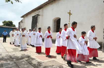 Cardenal Brenes oficia Misa en honor a Santa Ana