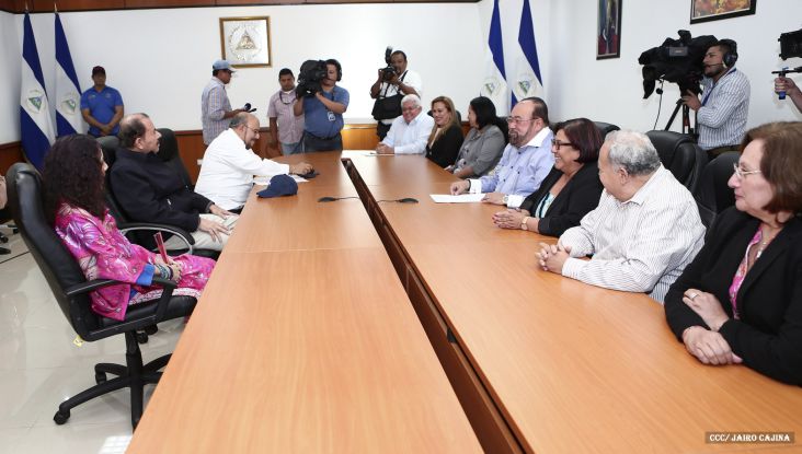 Daniel y Rosario, fórmula presidencial del Frente Sandinista y la Alianza Unida, Nicaragua Triunfa