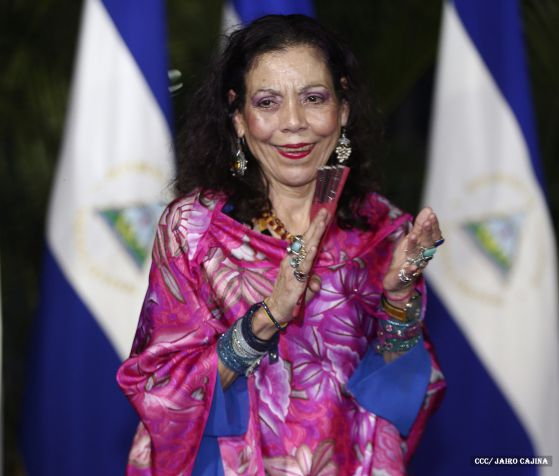 Daniel y Rosario, fórmula presidencial del Frente Sandinista y la Alianza Unida, Nicaragua Triunfa