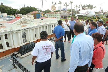 Comando Rigoberto López recorre espacios de recreación en Managua