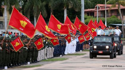 Desfile por el 37 Aniversario del Ejército de Nicaragua