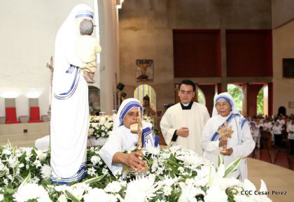 Nicaragua celebra Canonización de Madre Teresa de Calculta