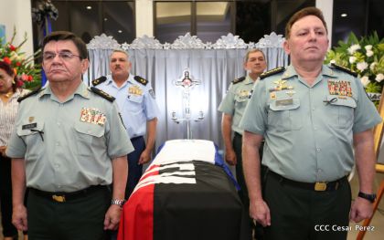Vela de cuerpo presente del compañero René Núñez Téllez